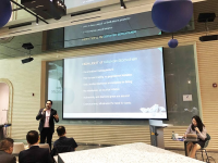 Navneet Goenka Presents at an Investors Meet in Seoul