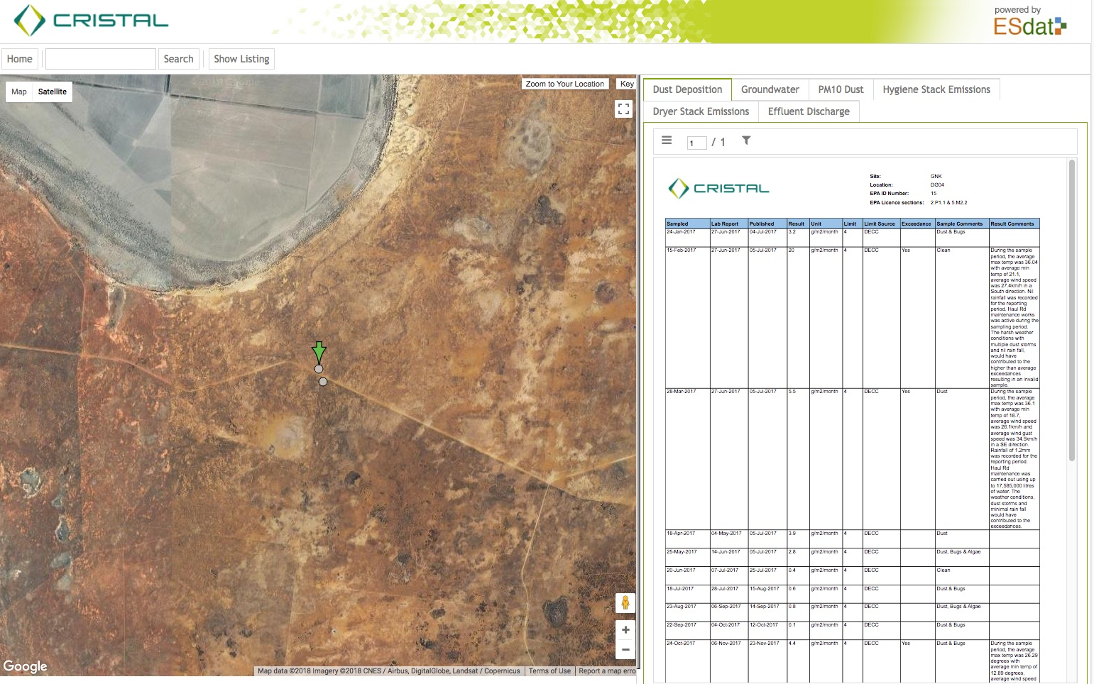 Cristal Mining Australia'