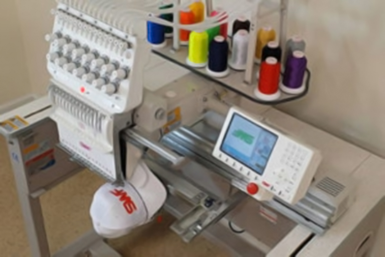 Hat Embroidery Machine Logo