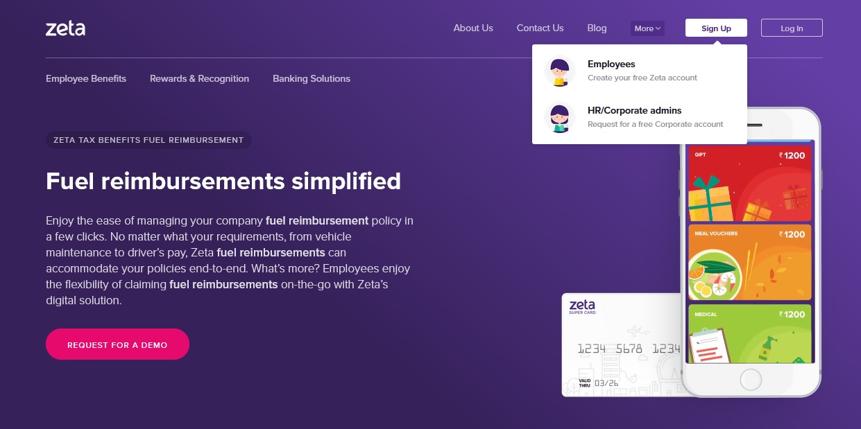 Tax Saving Reimbursements -Fuel Reimbursement-Zeta'