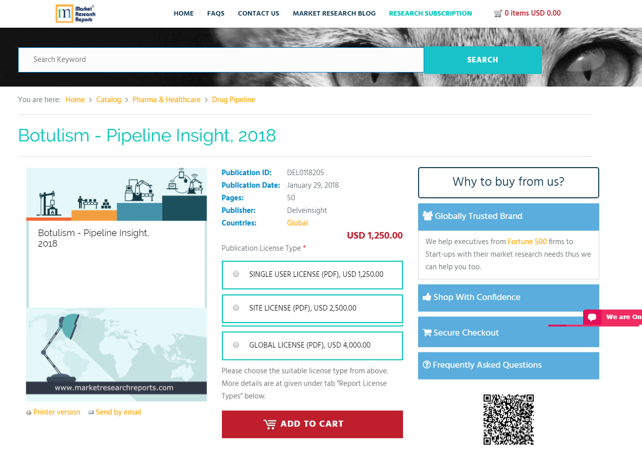 Botulism - Pipeline Insight, 2018'