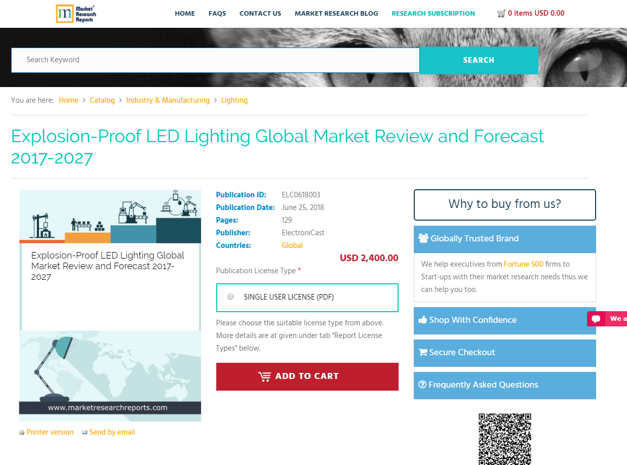 Explosion-Proof LED Lighting Global Market'