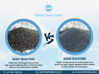 Differences between Shot blasting and Sandblasting - QSC Logo
