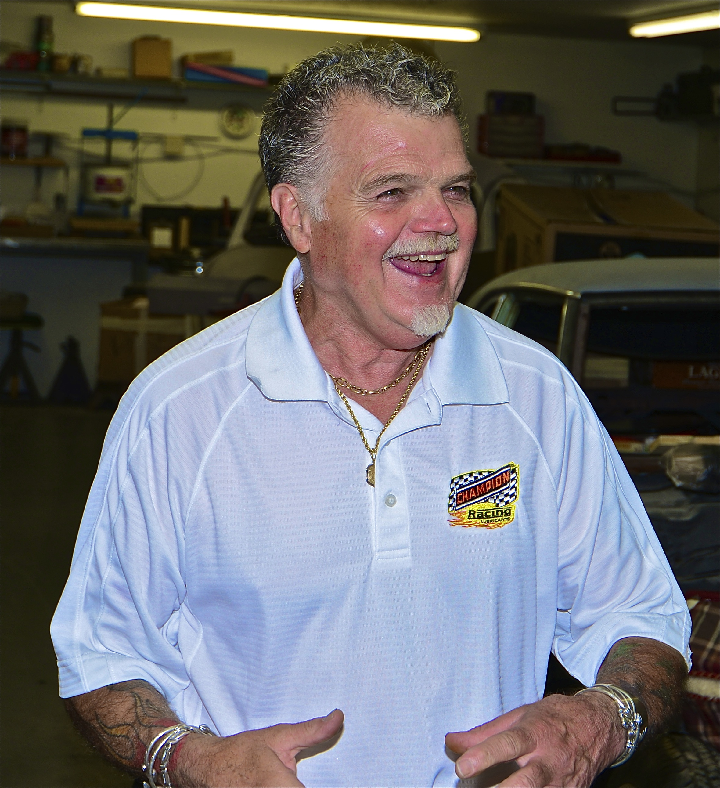 Sonny Croughn and Champion Oil to Promote D.A.R.E at SEMA