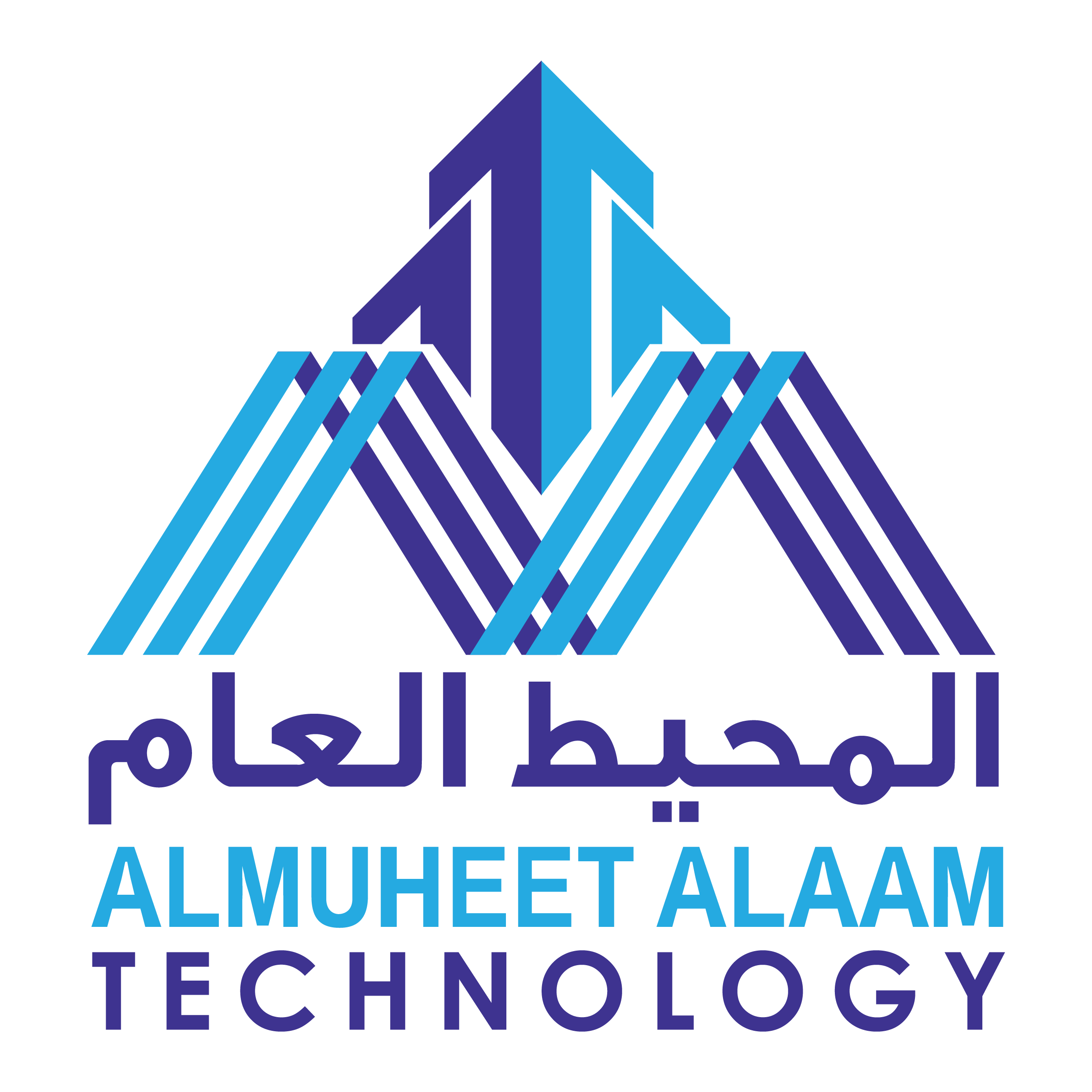 Al Muheet Al Aam Technology Web Design Company Logo