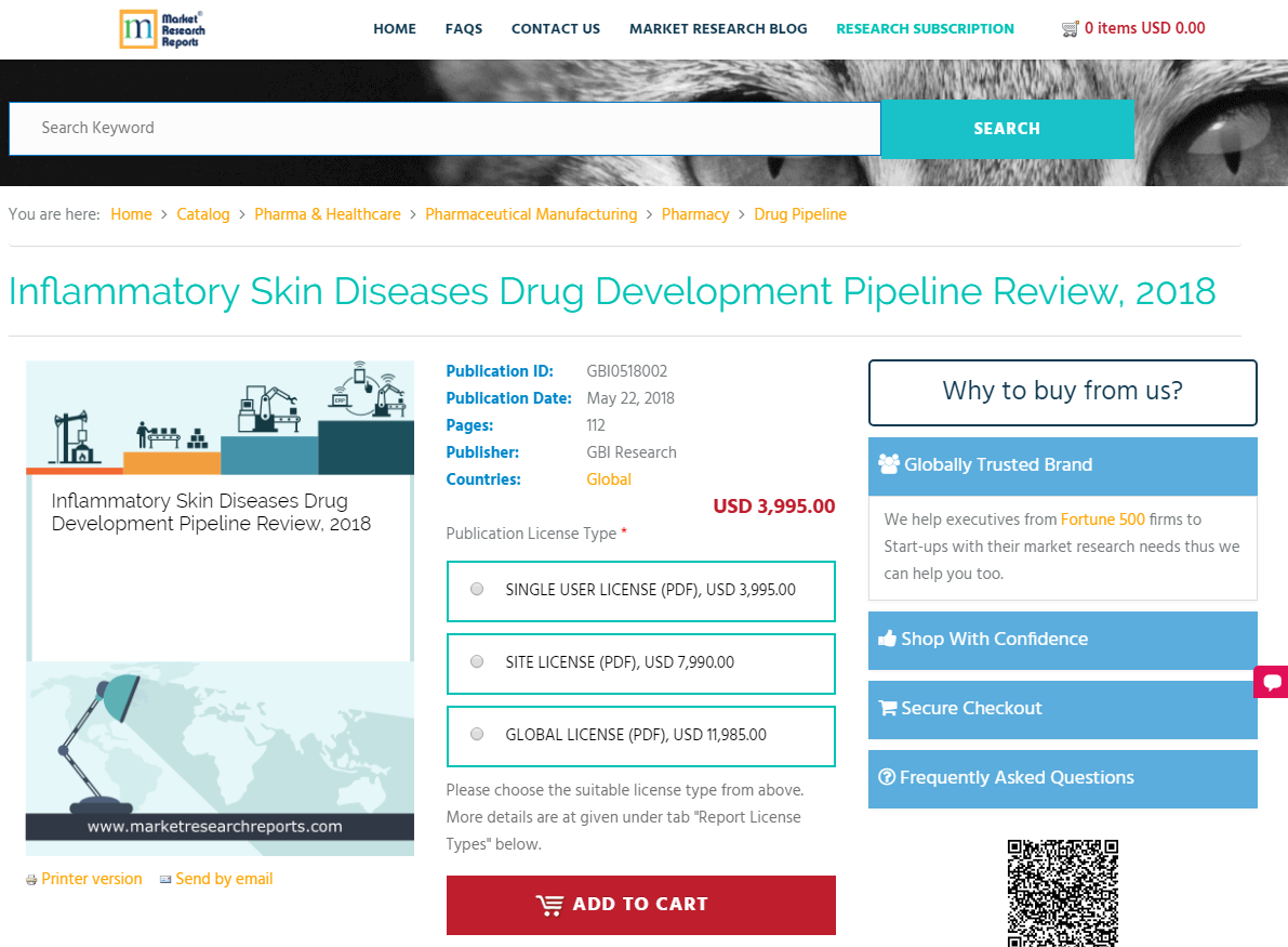 Inflammatory Skin Diseases Drug Development Pipeline Review'