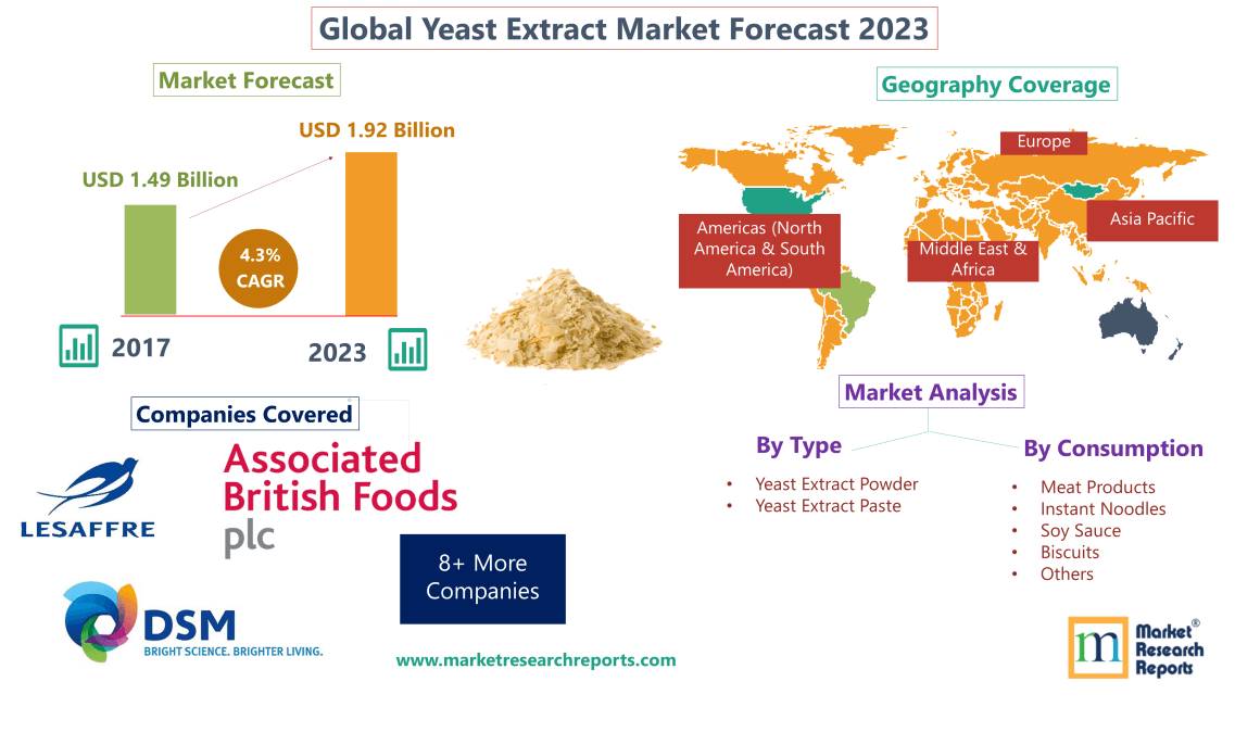 Forecast of Global Yeast Extract Market 2023'