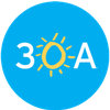 The 30A Company Logo