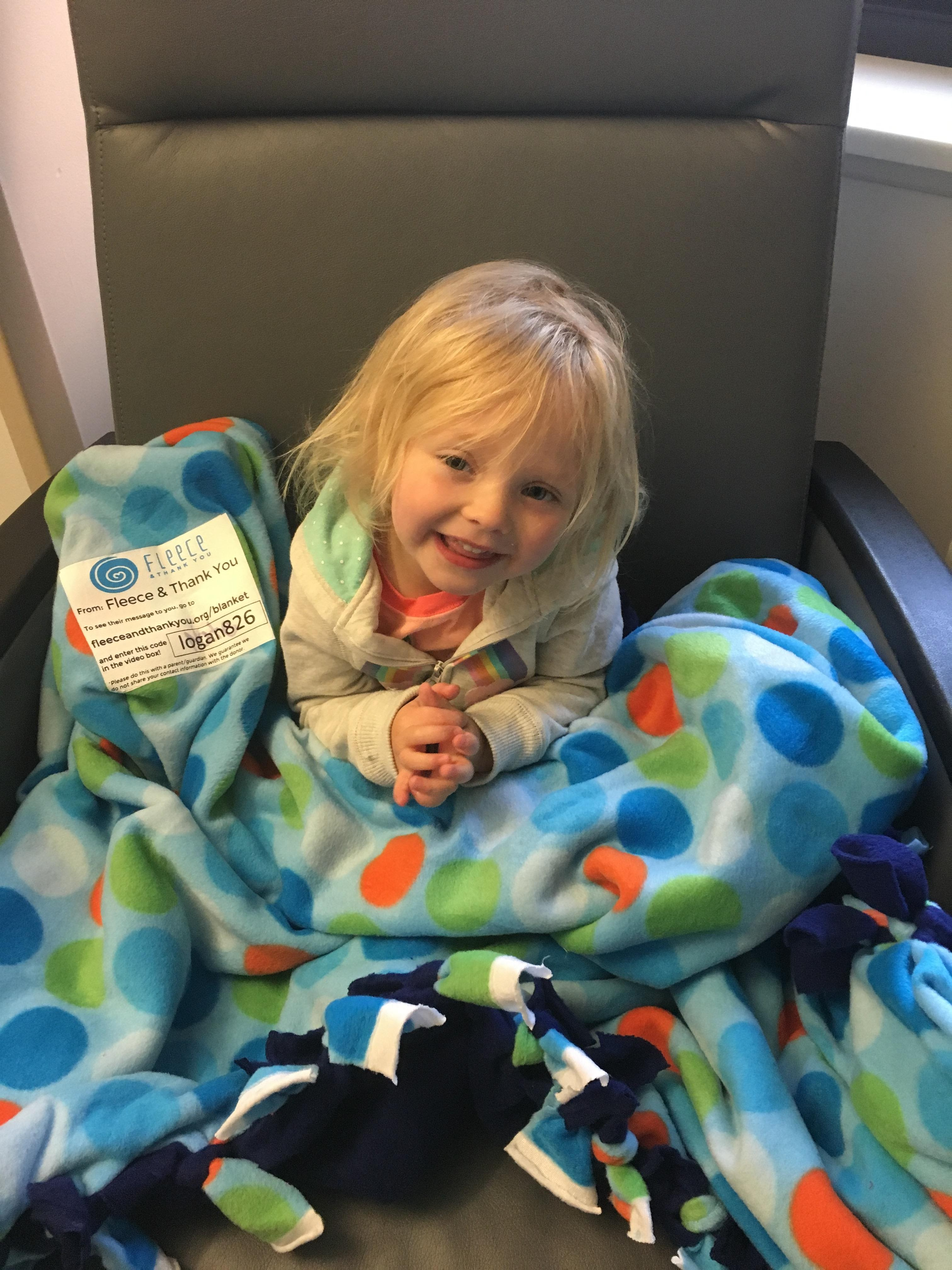 Fleece and Thank You Blanket Making Day