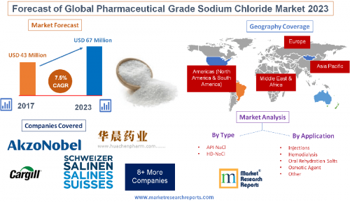 Forecast of Global Pharmaceutical Grade Sodium Chloride 2023'