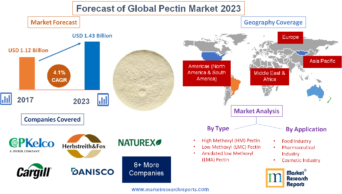 Forecast of Global Pectin Market 2023