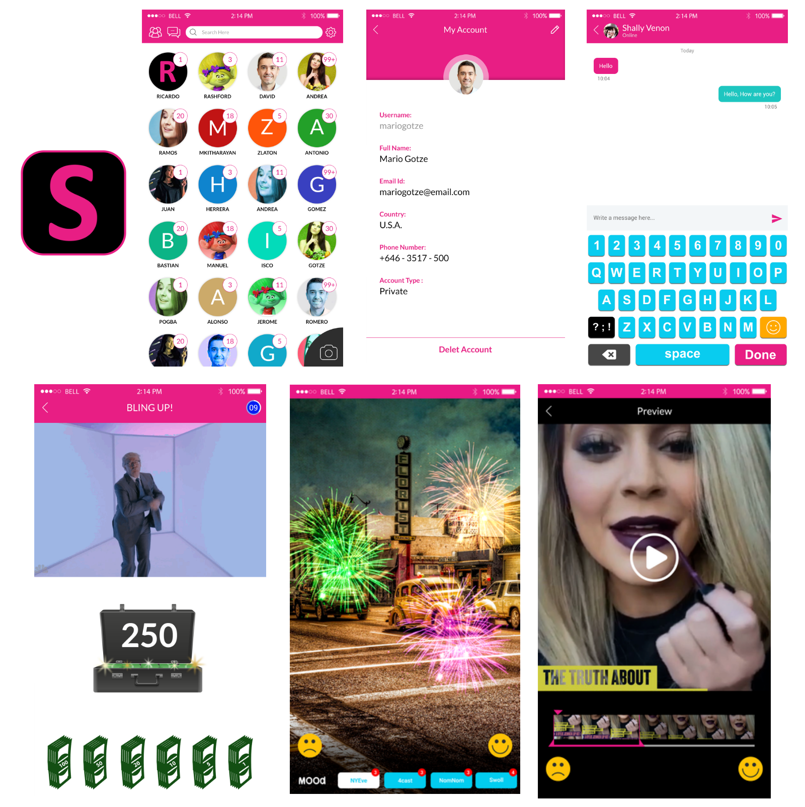 Auxano Global Services Portfolio - Sher (Social Media App)'