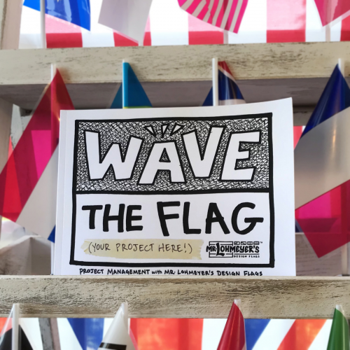 WAVE THE FLAG Project Management with Mr. Lohmeyer'