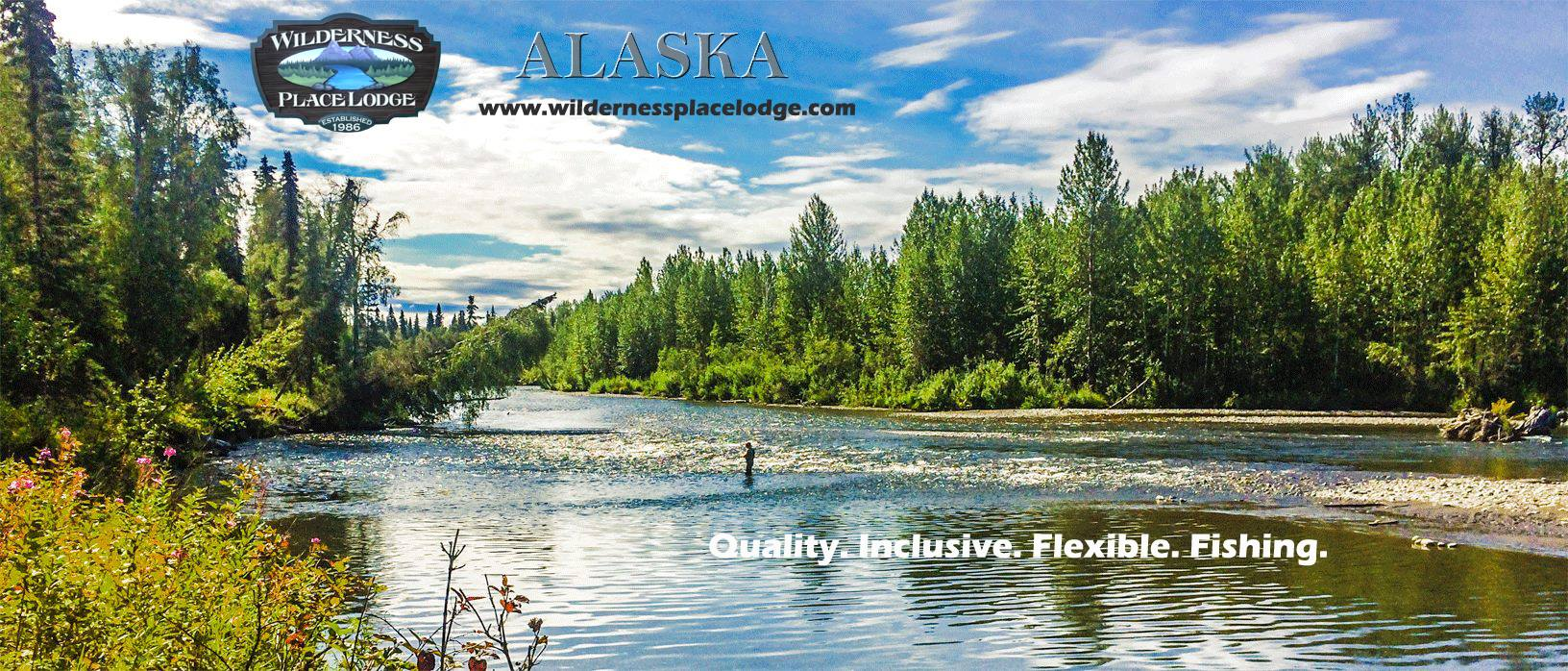 Fishing Lodge On Remote Lake Creek'