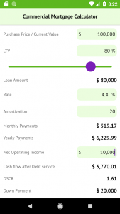 Commercial Mortgage Calculator'