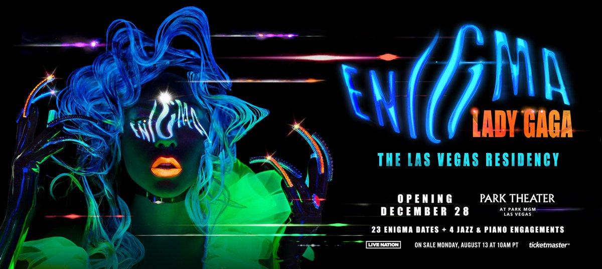 Lady Gaga Enigma Las Vegas Residency Tickets'