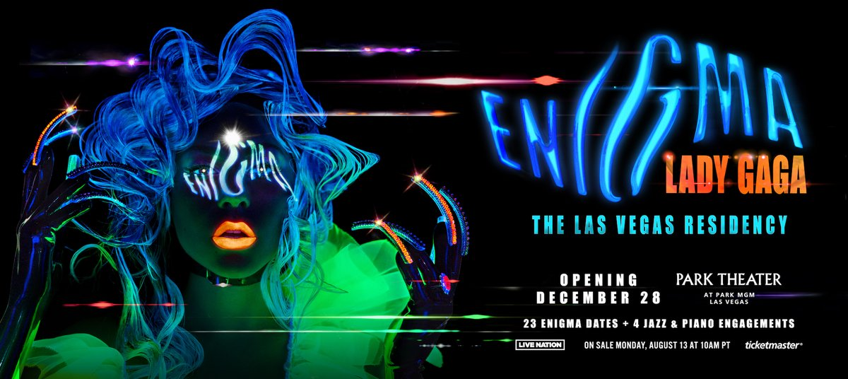 Lady Gaga Enigma Las Vegas Residency Tickets