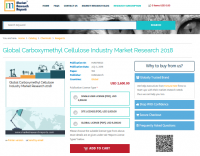 Global Carboxymethyl Cellulose Industry Market Research 2018