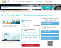 Global Commercial Blast Chillers Industry Market Research