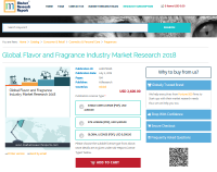 Global Flavor and Fragrance Industry Market Research 2018