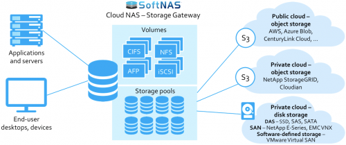 Storage Software and Public Cloud'