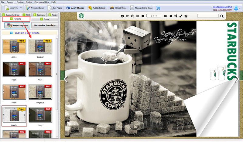 FlipHTML5 Magazine Maker