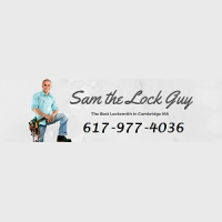 Sam the Lock Guy - Locksmith Logo
