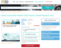 Global Automobile Weather Strip Industry Market Research