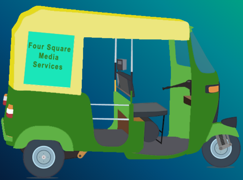 Company Logo For Auto Rickshaw Advertising'