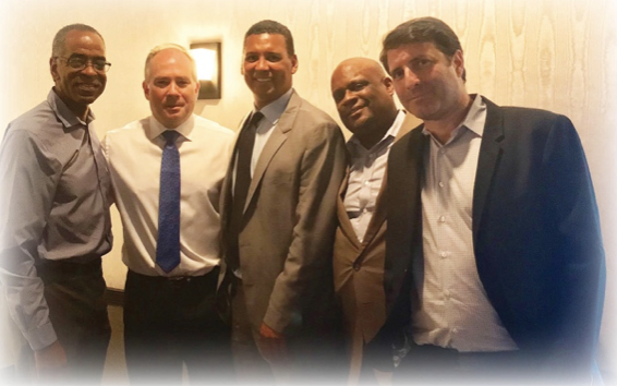 Pictured l-r:  Mr. Wally Choice, CFO (RHI); Ray Salerno (Mar