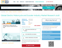 Global Electric Motorcycle and Scooter Industry Market 2018
