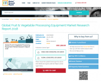 Global Fruit & Vegetable Processing Equipment Market