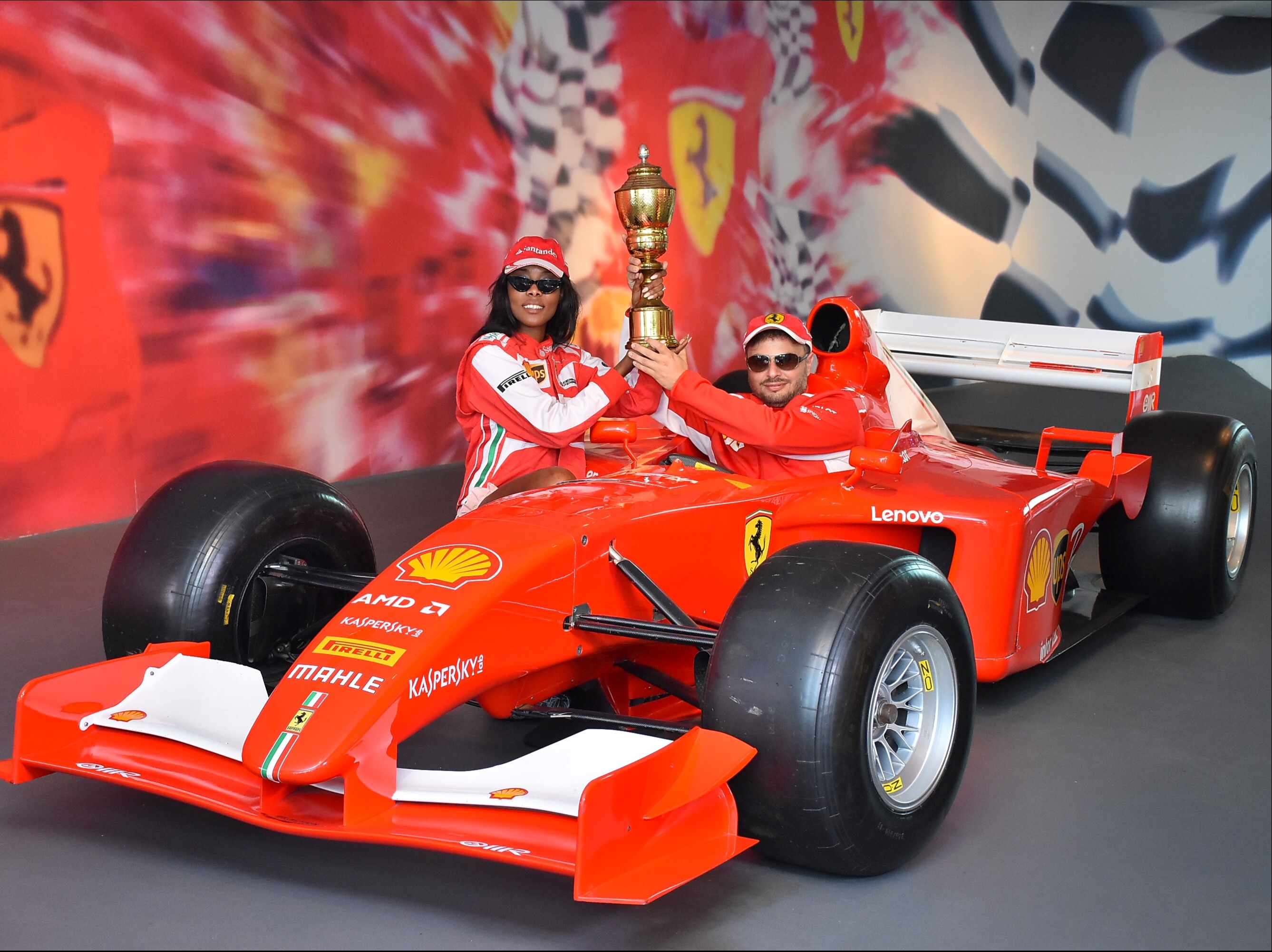 Giovanni Sorrentino in Yas Island Abu Dhabi'