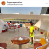 Floyd May Weather host in Bulgari Marina (Dubai)'