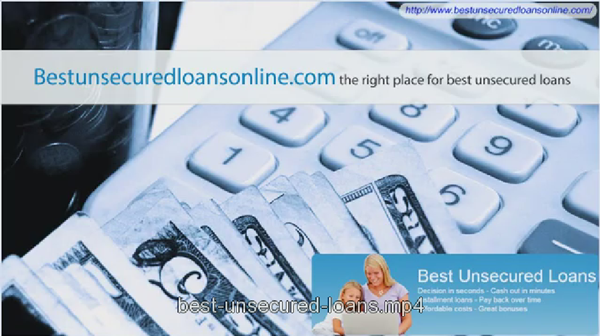 Best Unsecured Loans'