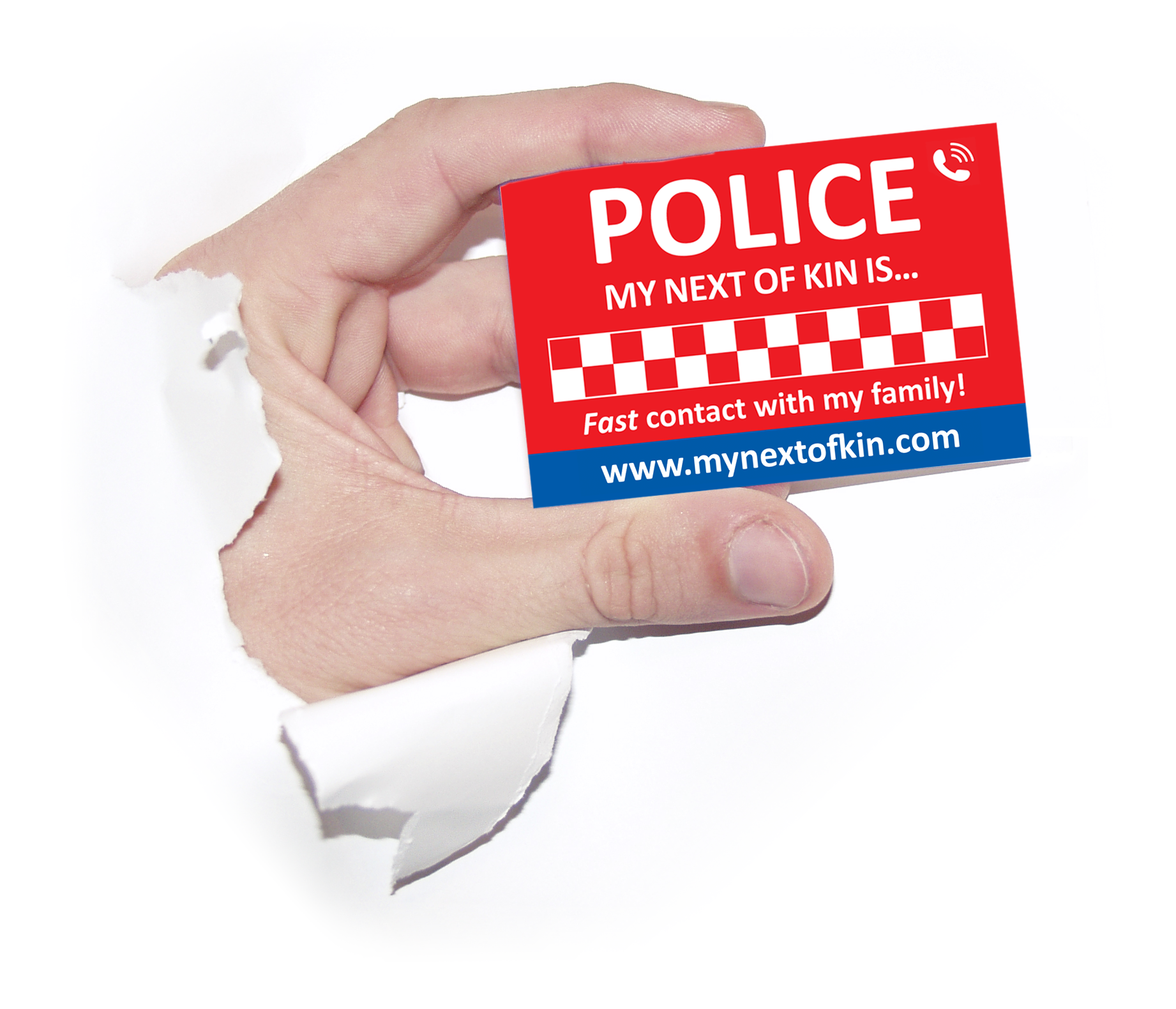 My Next of Kin Card'