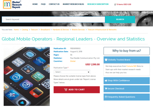 Global Mobile Operators - Regional Leaders - Overview'