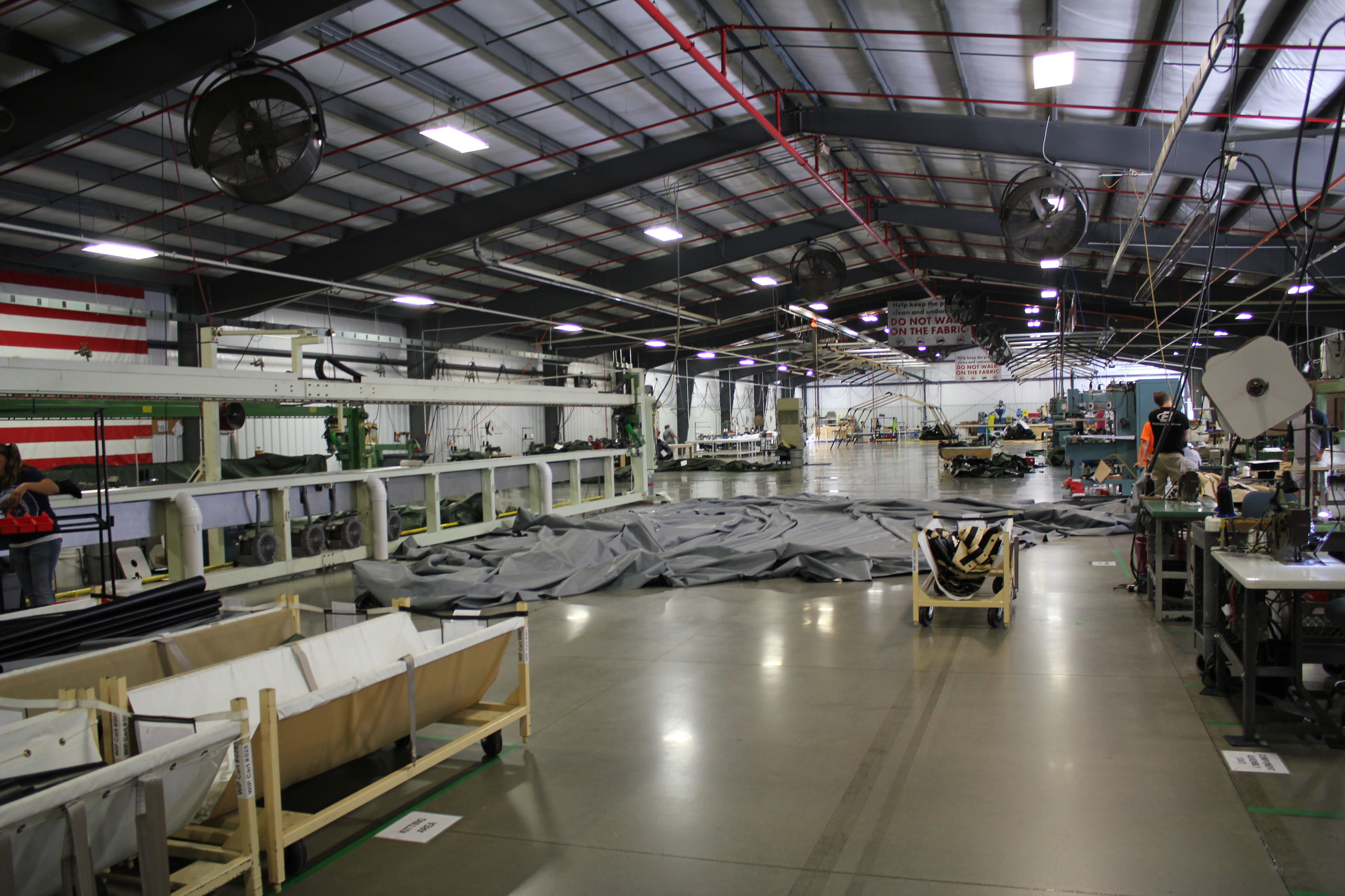 Celina Tent manufacturing facility