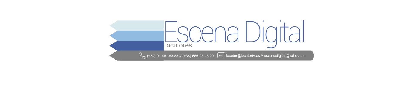 Company Logo For Voice overs :  Escena'