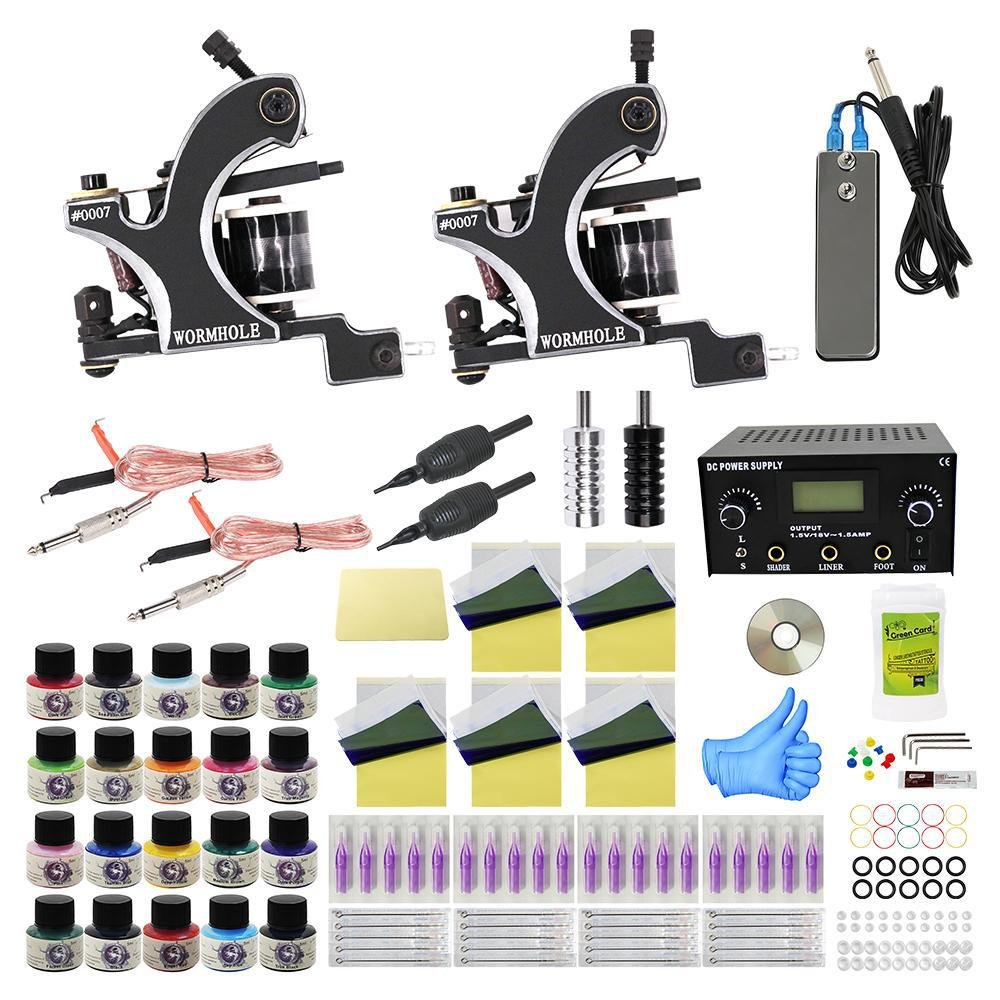 Lead a Colorful Life with Top Quality Wormhole Tattoo Kit