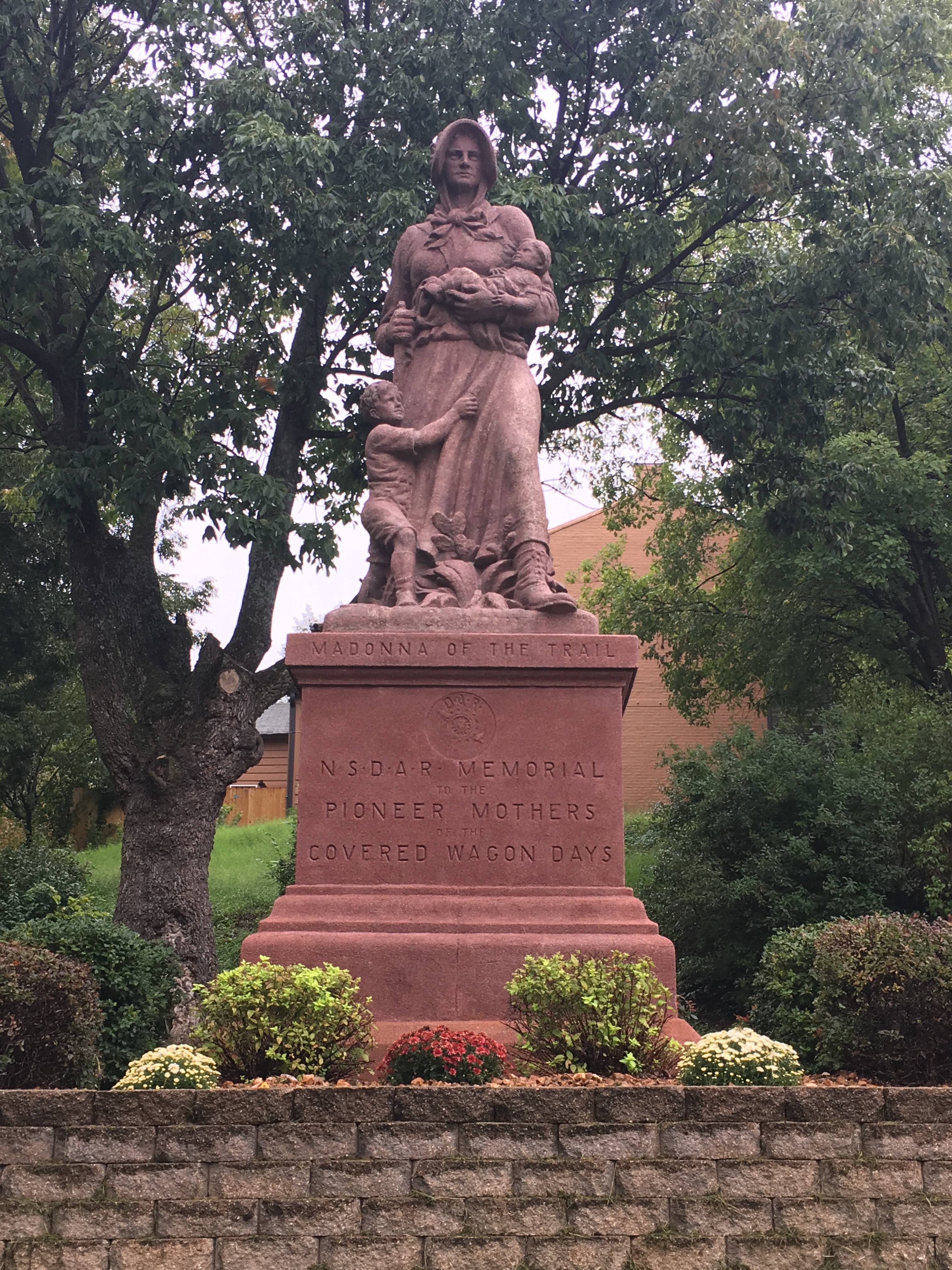 Madonna of the Trail in Lexington, Missouri