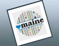Custom Embroidery Online Services in Maine Logo