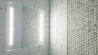 ShowerLite White Tile