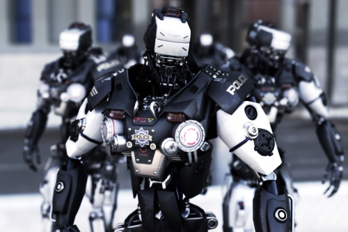 Security and Law Enforcement Robots'