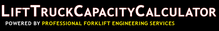 Lift Truck Capacity Calculator Logo