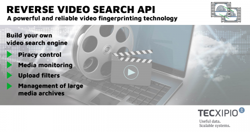 TECXIPIO Reverse Video Search API'