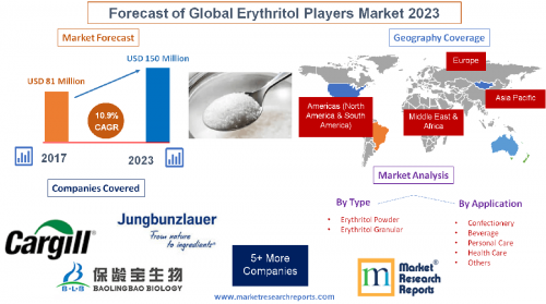 Forecast of Global Erythritol Players Market 2023'