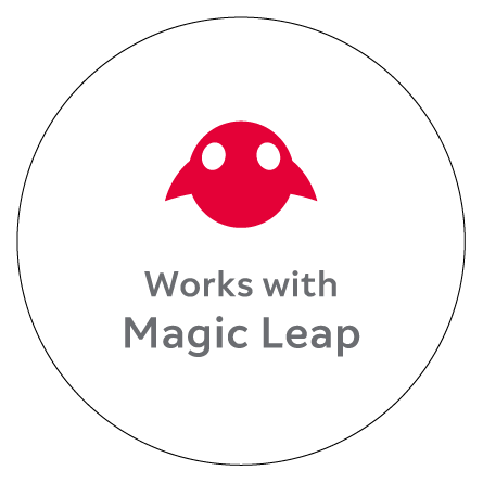 Works with Magic Leap'