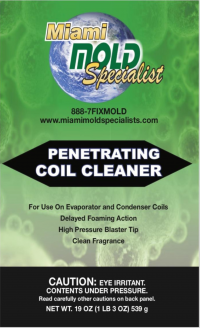 HVAC coil cleaner Miami Mold Specialist