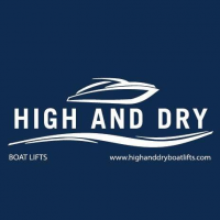 High and Dry Boatlifts Logo